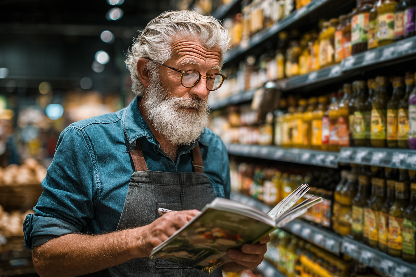 ранковий похід в супермаркет за корисними продуктами